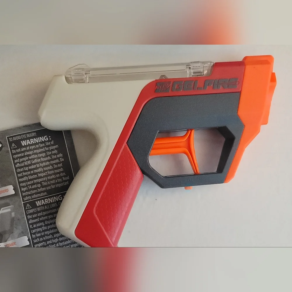 Nerf Pro Gel Fire Dual Wield 2-Pack guns pistols water Bead like red white black